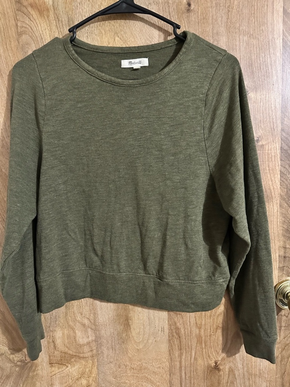 Madewell Olive Green Pullover Tee